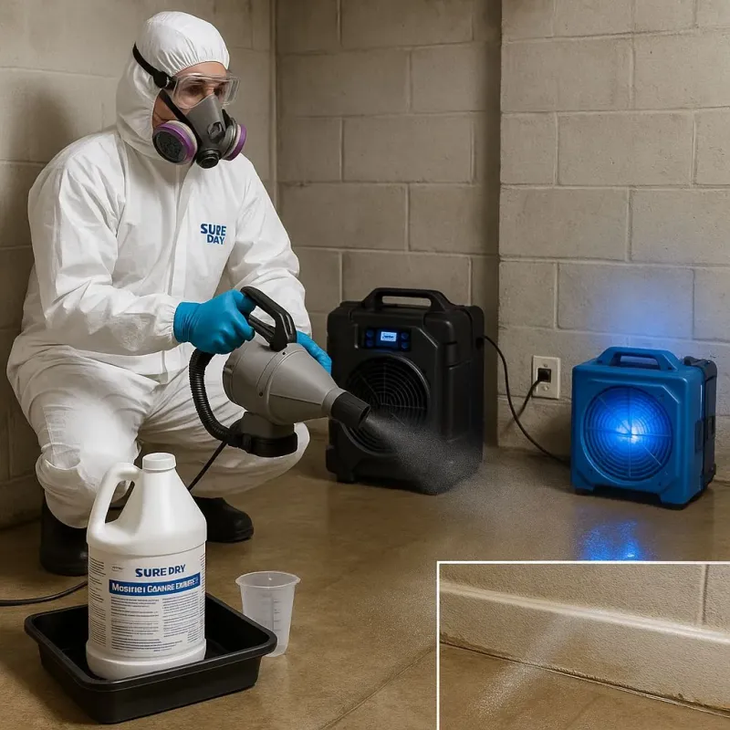 Sanitization and Odor Removal process in Sacramento, CA