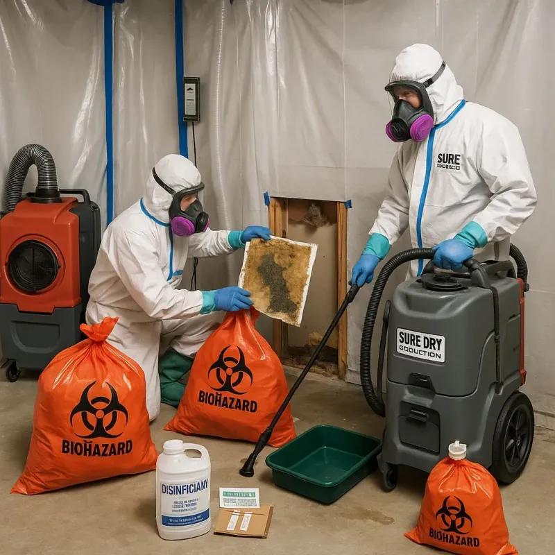 Contaminated Water Handling Protocols process in Sacramento, CA