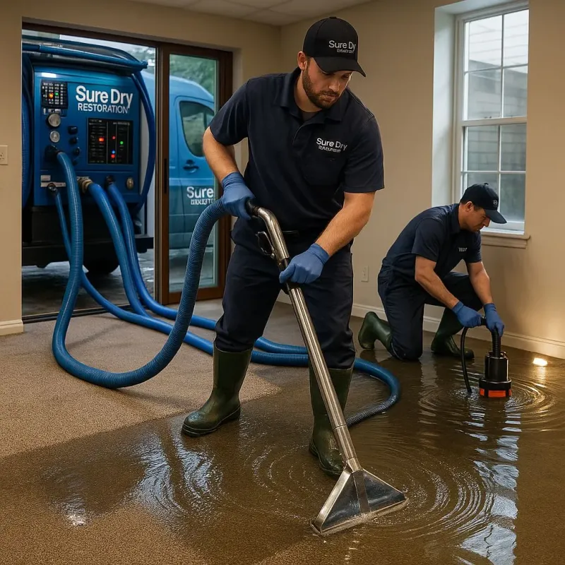 Water Extraction and Removal process in Sacramento, CA
